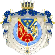 Arms of Prince August from 1831 to 1844