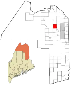 Location of Perham, Maine