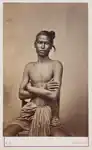 August Sachtler, Untitled photograph from group of 20 cartes-de-visite portraits, c. 1860s, 10.2 x 6.2&nbsp;cm, Collection of National Museum of Singapore