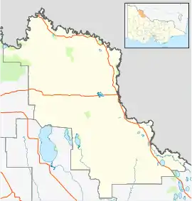 Robinvale is located in Rural City of Swan Hill