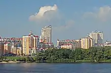 Bank of the Dnieper River