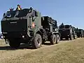 The 83rd LAROM Battalion on DAC trucks