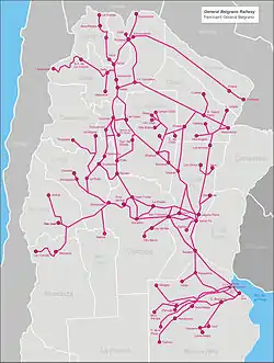 Belgrano  1,000&nbsp;mm (3&nbsp;ft&nbsp;3+3⁄8&nbsp;in)