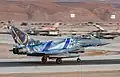 A Eurofighter of the German Air Force with special painting at Ovda during Blue Flag 2021