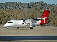 A former De Havilland Canada Dash 8-100