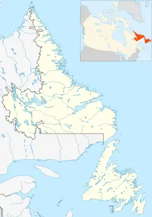 Labrador City is located in Newfoundland and Labrador