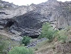 Basalt columns and caves near Kalbajar, locally known as &quot;rock symphony&quot;[citation needed]