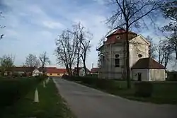 Centre with Church of Saint John of Nepomuk