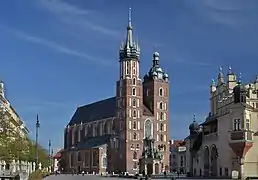 St. Mary's Church in Krakow (2nd half of the 14th century)