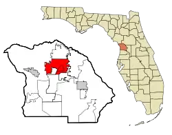Location in Citrus County and the state of Florida