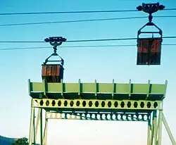 Coal Handling Ropeway (supply of coal from Manugur open cast mine to Aswapuram Heavy Water Plant (it also has a colony))