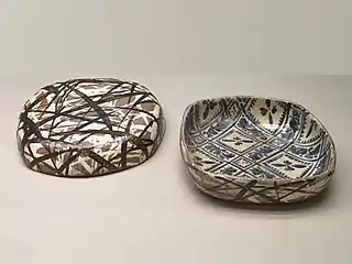 Container, earthenware, Edo period, first half of 18th century, Important Cultural Property