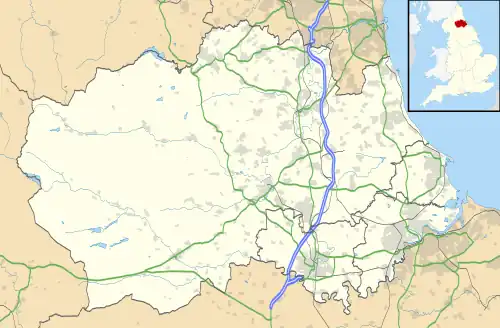 Sockburn is located in County Durham