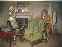 Bob Acres and His Servant (c. 1895), Yale University Art Gallery.