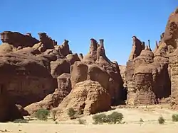 Hoodoos in the Ennedi Plateau