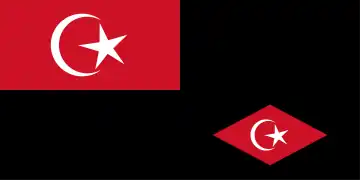 Territorial government boat ensign