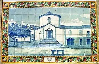 "Calvário, Nisa" at the Vale do Peso Train Station