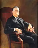 US president Franklin D. Roosevelt (AB,&nbsp;1903)