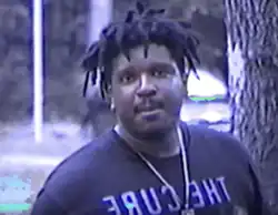 Still frame of American rapper Father in "What won't he do?" music video recorded in 2022.