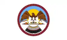 Flag of the Uintah and Ouray Indian Reservation