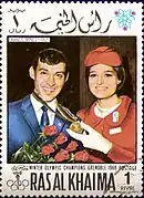 A stamp of Franco Nones.