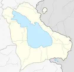 Lichk is located in Gegharkunik
