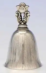 Georg Jensen - Acorn pattern tea ball.