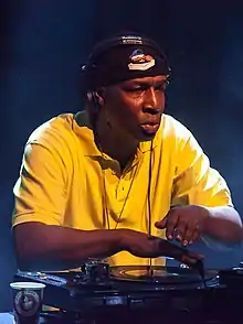 Grandmaster Flash performing in 2014