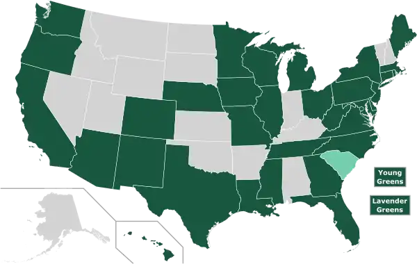 First place (popular vote or delegate count)