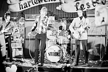 The Motions at the Hartewens Festival in Haarlem, 1966