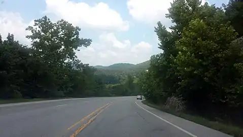 Sylamore Scenic Byway near Mountain View