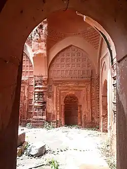 Rajnagar Motichur Mosque with terracotta decoration