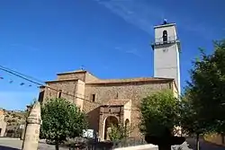 The Parish Church of the Holy Cross in Velamazán, Soria.