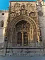 Main facade of Iglesia de Santa María la Real