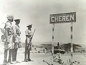 Indian Army at Keren (Cheren)