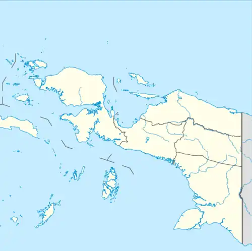 Merauke is located in Western New Guinea