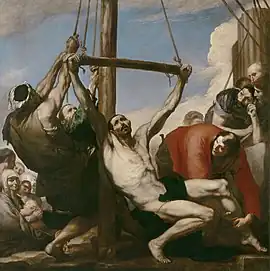 The Martyrdom of Saint Philip, 1639, 214 × 234&nbsp;cm., Museo del Prado