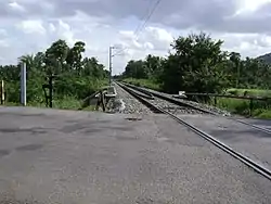 Intersection of NH4 and the railway line