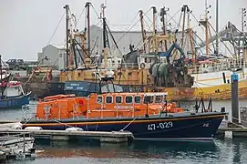 Kilmore Quay lifeboat at the marina