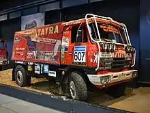 Front of 1988 Tatra 815 truck