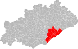 Location within the Hérault department