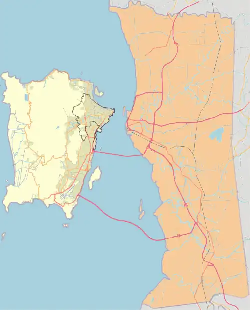 Gelugor is located in Central George Town, Penang