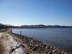 Lock and dam 8 spill way