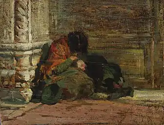 Study for Abbandonati, 1875.