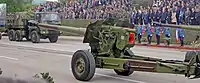 A Serbian Army M-84 Nora-A 152&nbsp;mm howitzer at military parade in Niš.