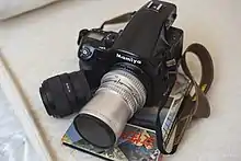 Mamiya 645AFD+ camera with Hasselblad 50mm Distagon Lens