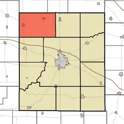 Location in Montgomery County