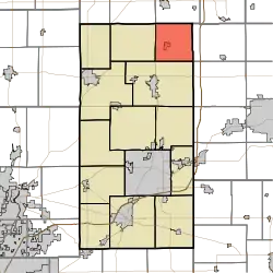Location in Madison County
