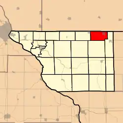 Location in Jo Daviess County