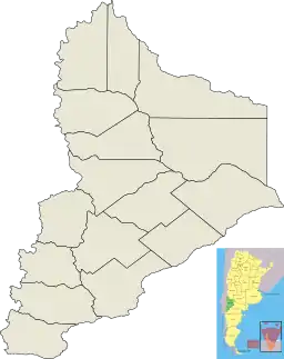 Plottier is located in Neuquén Province